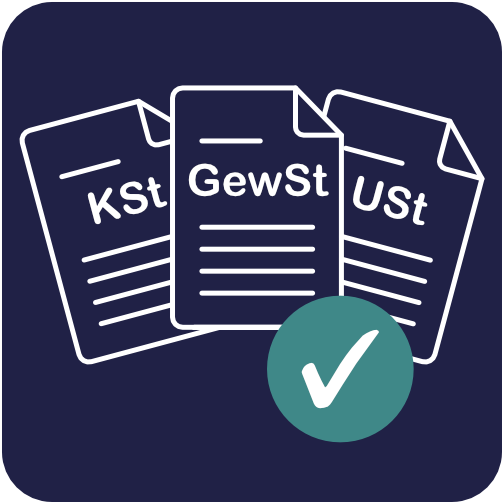 Icon Betriebliche Steuererklärungen